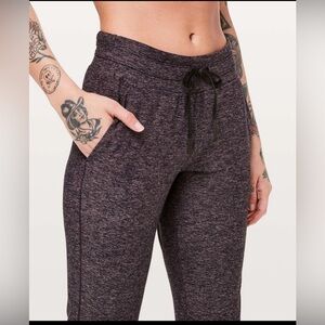 Lululemon Ready To Rulu Pant  28" Heathered Spanish Rose / Black | SIZE 10